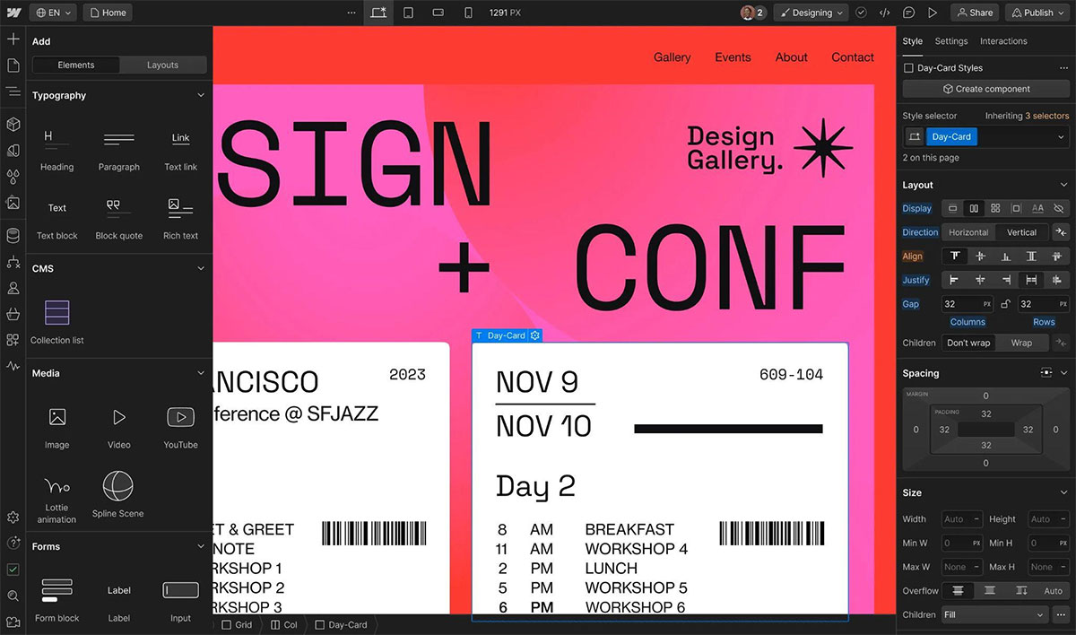 webflow